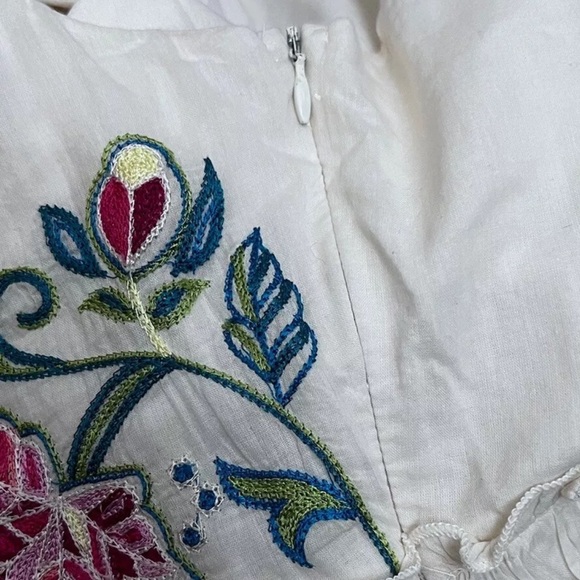 Sundance Maxi Dress Womens Size Small Sleeveless Embroidered - Picture 6 of 9